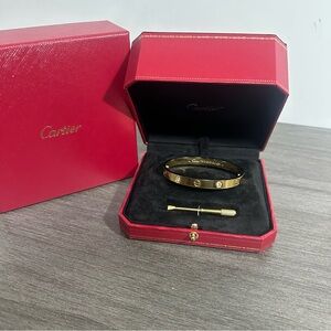 Cartier Yellow Gold Bracelet with Screw Motif